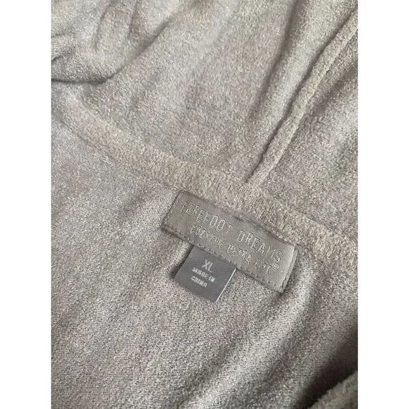 Barefoot Dreams CozyChic Ultra Lite Pointelle Hoodie Sweater Soft Violet size XL - Picture 4 of 12